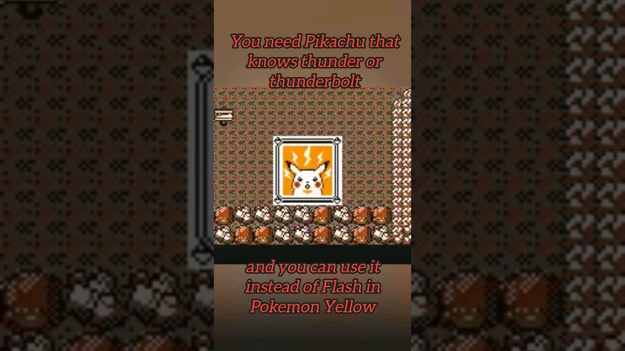 Secret interaction with Pikachu in Pokemon Yellow
