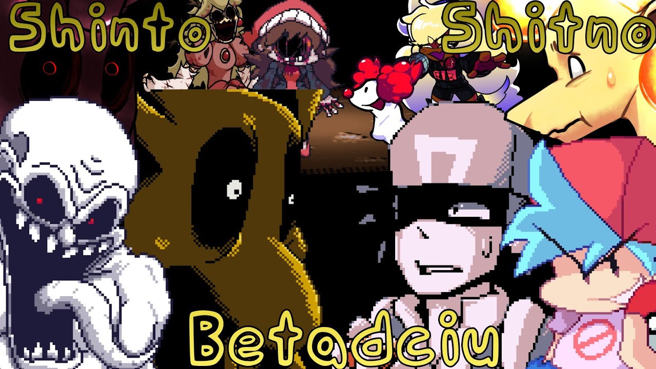 Shinto and Shitno But Everyone Sings it [FNF] (900 Subscriber Special)