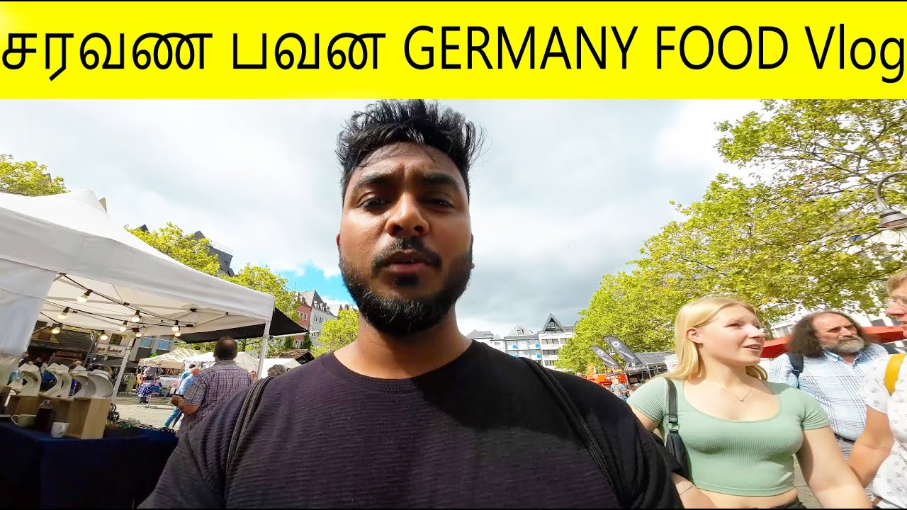MY FIRST FOOD VLOG | வாங்க சப்புடலம் |SARAVANA BHAVAN| FOOD VLOG | GERMANY| TAMIL VLOG