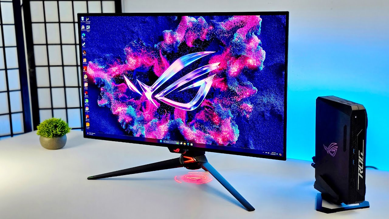 Этот новый монитор ROG Swift 4K OLED Dual Mode просто сумасшедший