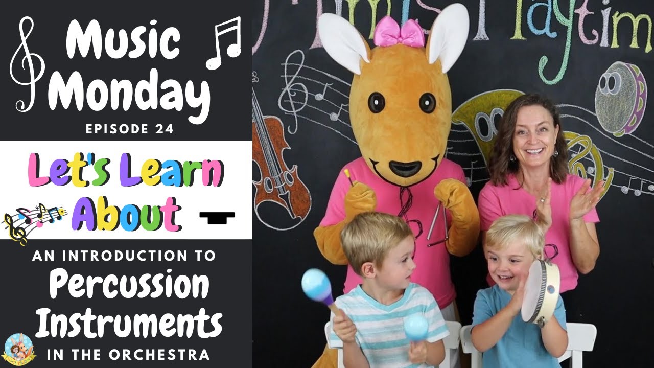 Let's Learn About Percussion Instruments! | Intro to Orchestra | Music Monday Ep. 24 | Edutainment