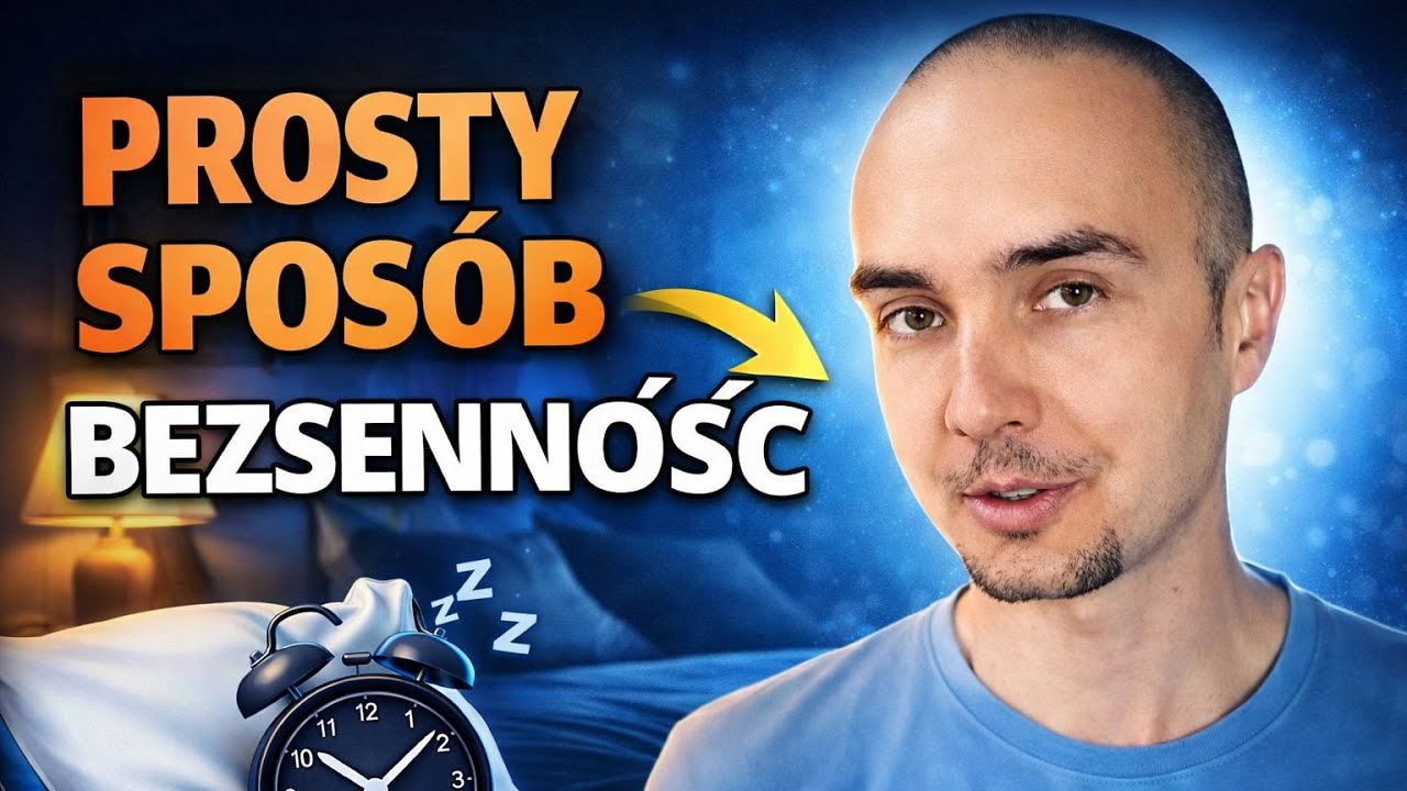 Bezsenność i lęk przed bezsennością 😴 PROSTY SPOSÓB na bezsenność
