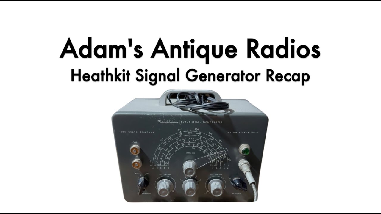 Heathkit Signal Generator Overhaul