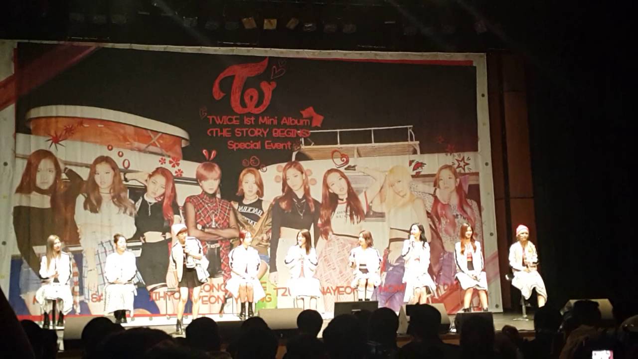 160403 TWICE 1st Mini Album 'The Story Begins' Special Event 03