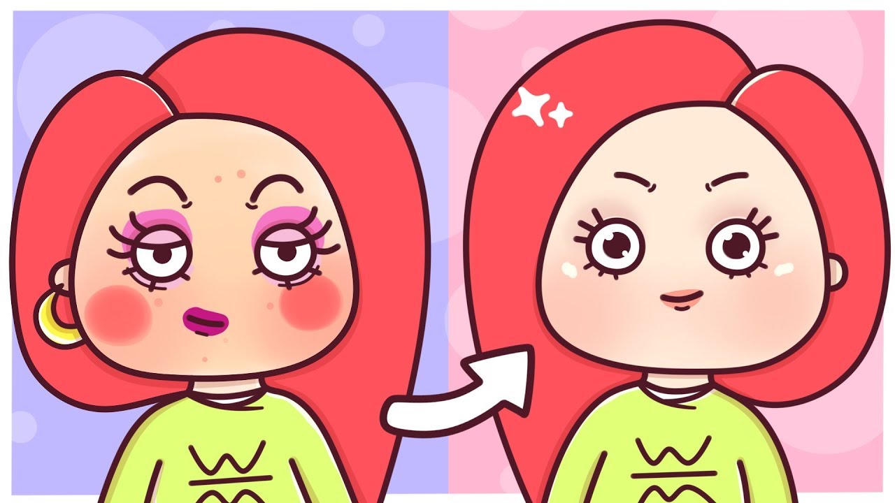 ИСТОРИЯ МОЕГО МАКИЯЖА 💄Анимация Вэлл