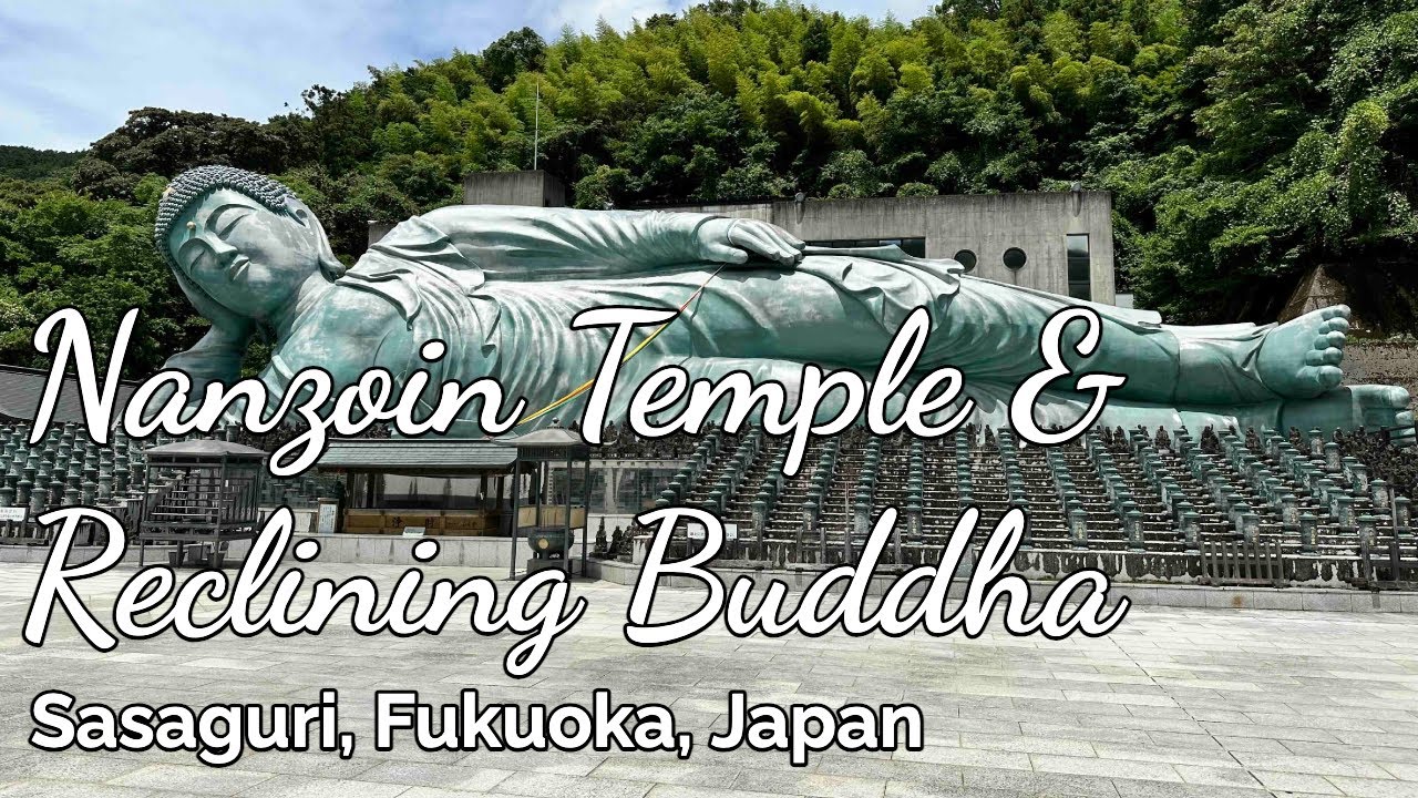 NANZOIN TEMPLE & RECLINING BUDDHA #nanzoinTemple #recliningbuddha #fukuoka #japan #TaraAnythingGoes