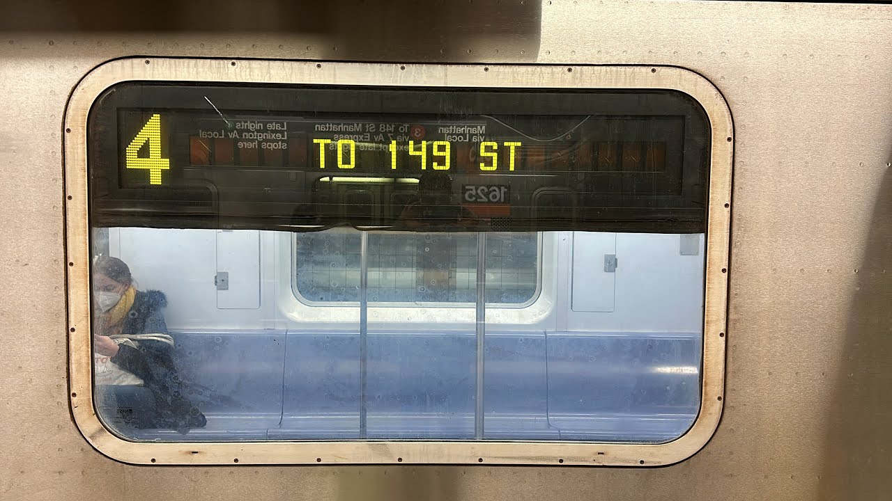 IRT Subway: R142 (4) Express Train Ride from Crown Heights-Utica Ave to 149th Street-Grand Concourse