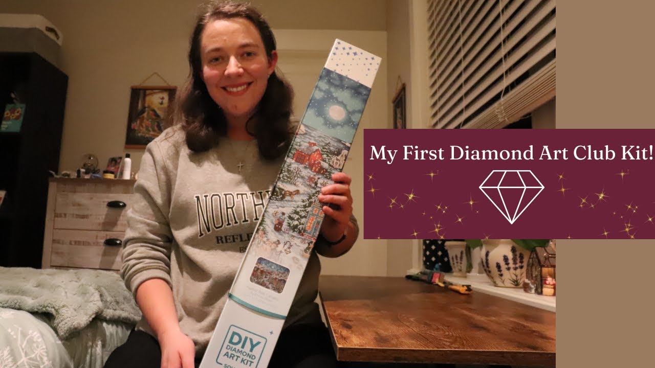 Unboxing First Diamond Art Club Kit! (Love of Bowser, B.C)