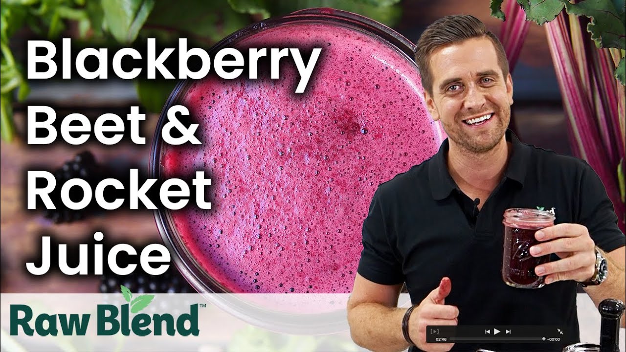 How to make Blackberry, Beet & Rocket Juice in a Greenstar Juicer | Recipe Video