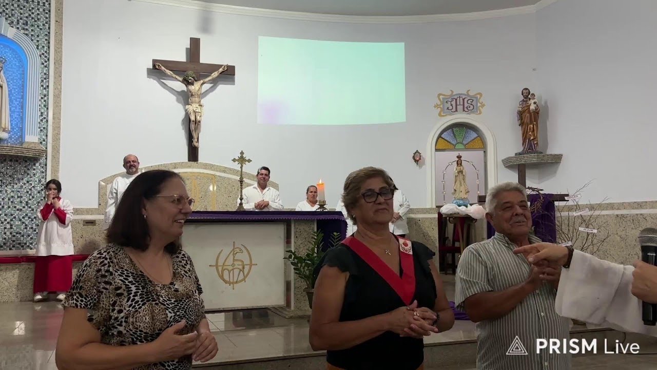 Transmissão ao vivo de PARÓQUIA Nossa Sra de Fátima. - 4º domingo da Quaresma