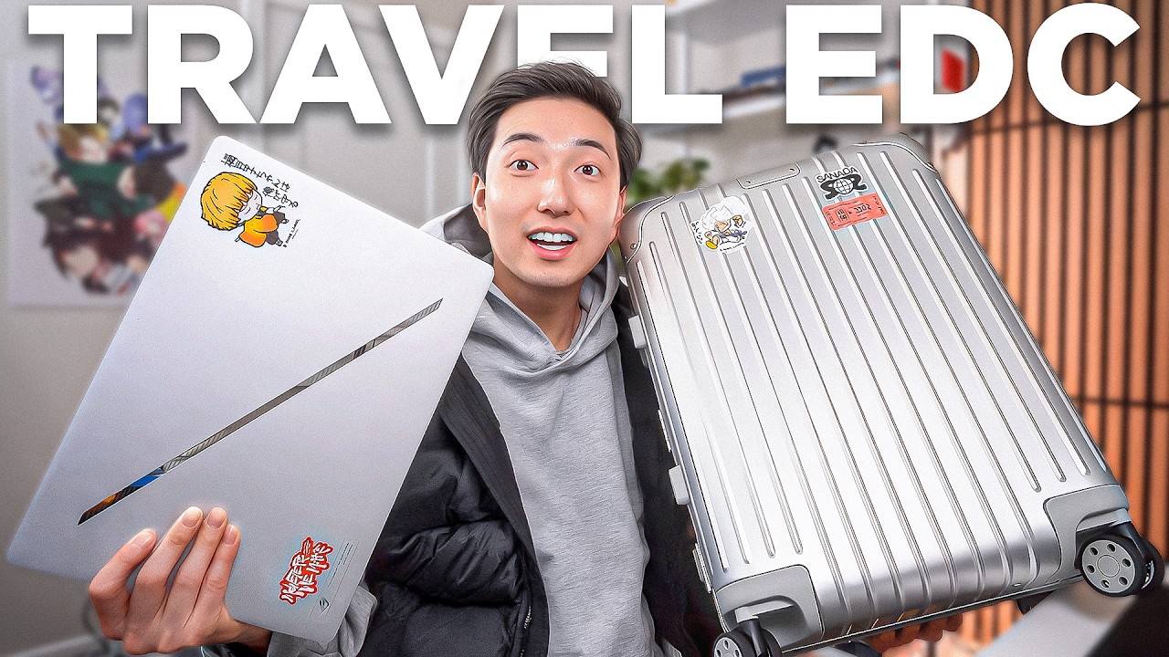 Мои самые необходимые вещи для путешествий в 2025 году! (Travel EDC)