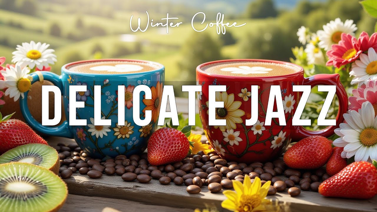 Delicate January Jazz Piano ☕ Elegant Morning Coffee Jazz & Sweet Bossa Nova Piano for Joyful Mood