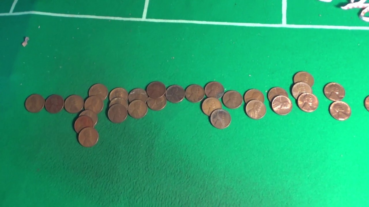 MS 60+ wheat pennies, 25 total old coins