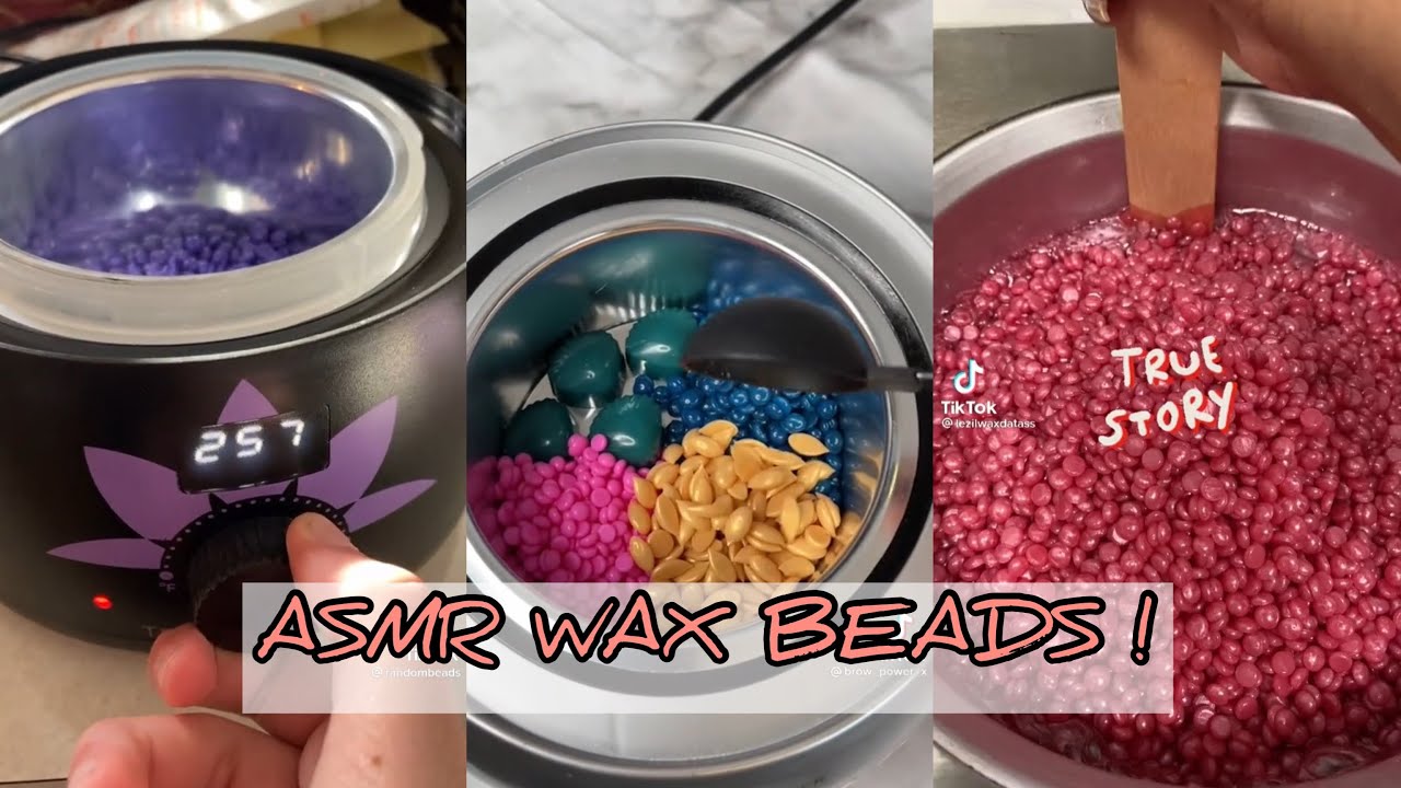 ASMR WAX BEADS ON TIKTOK! | TikTok Compilation 2021