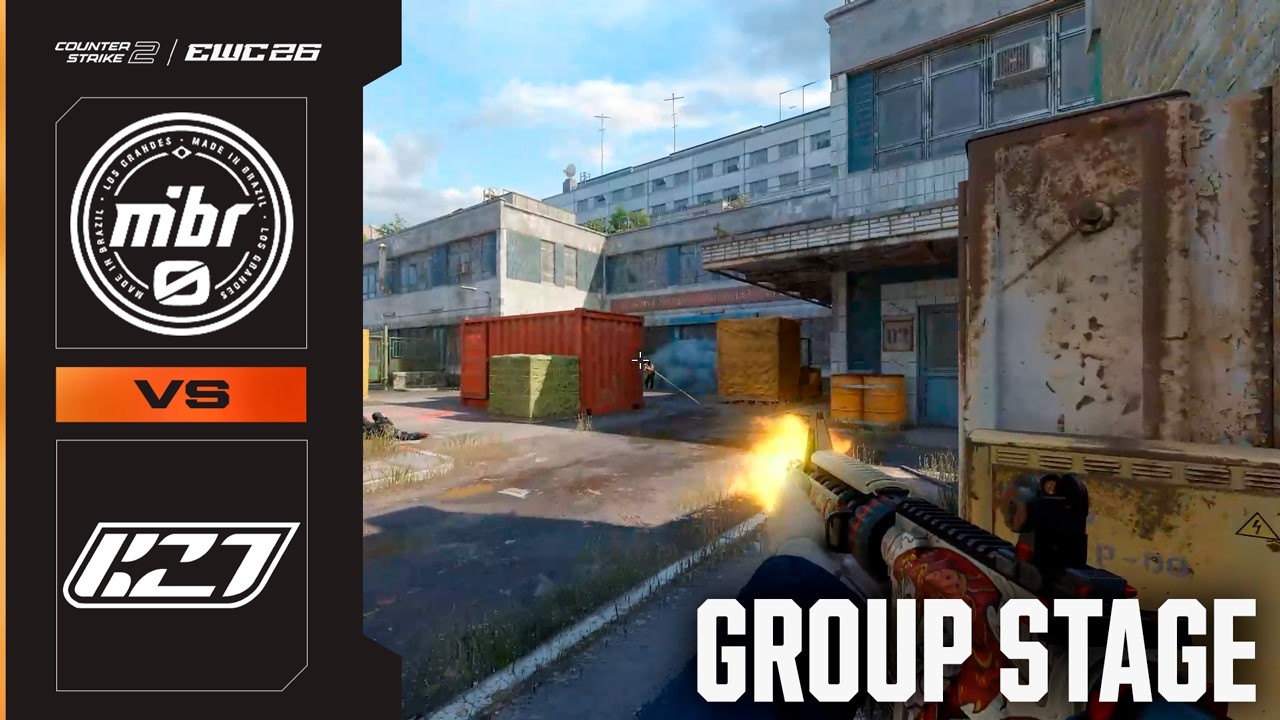 LOSER IS OUT! K27 vs MIBR.LOS | CS2 at EWC 26 - Group Stage - HIGHLIGHTS