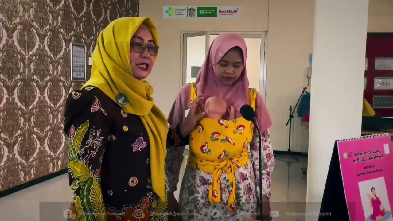 KELAS IBU HAMIL DI PUSKESMAS TEMPEH