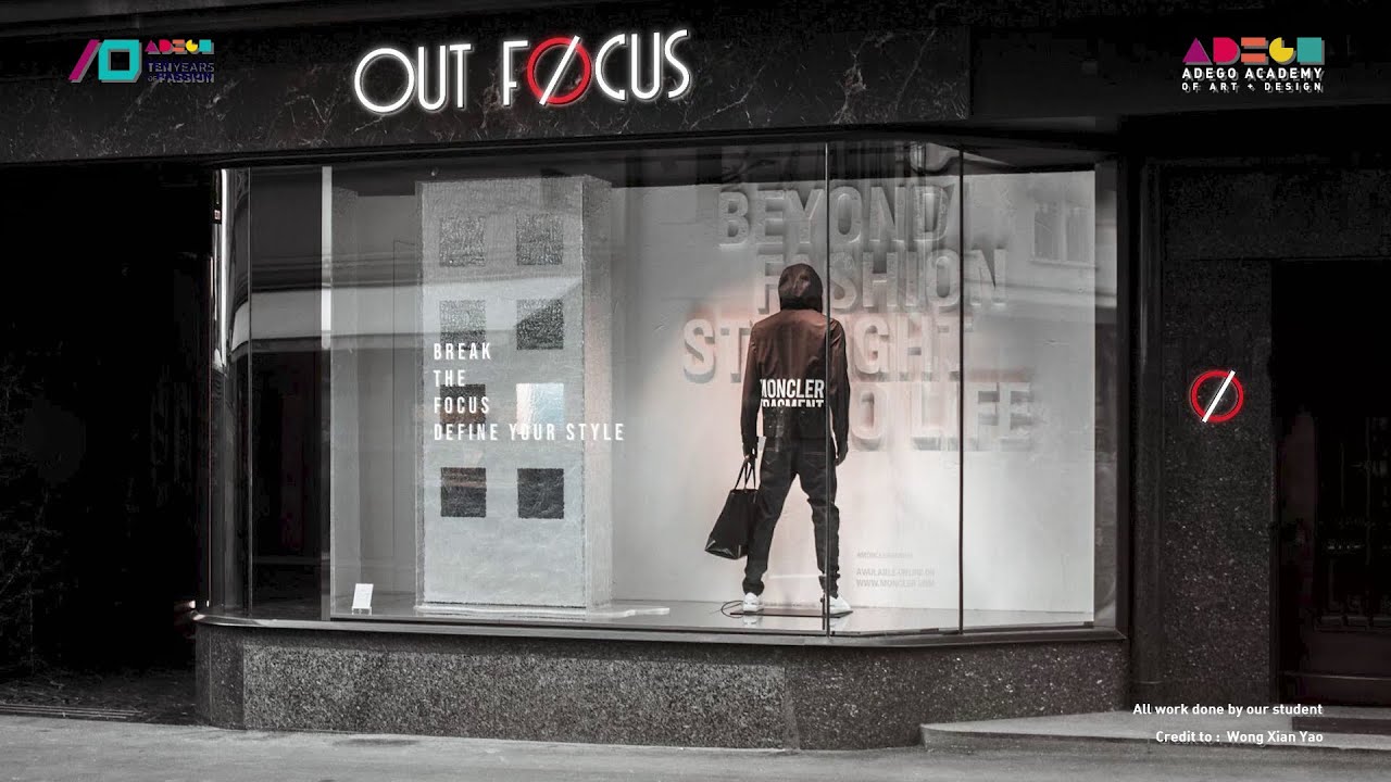 TALENT SHOWCASE | GRAPHIC DESIGN Showcasing Final Project (OUT FOCUS) by Wong Xian Yao