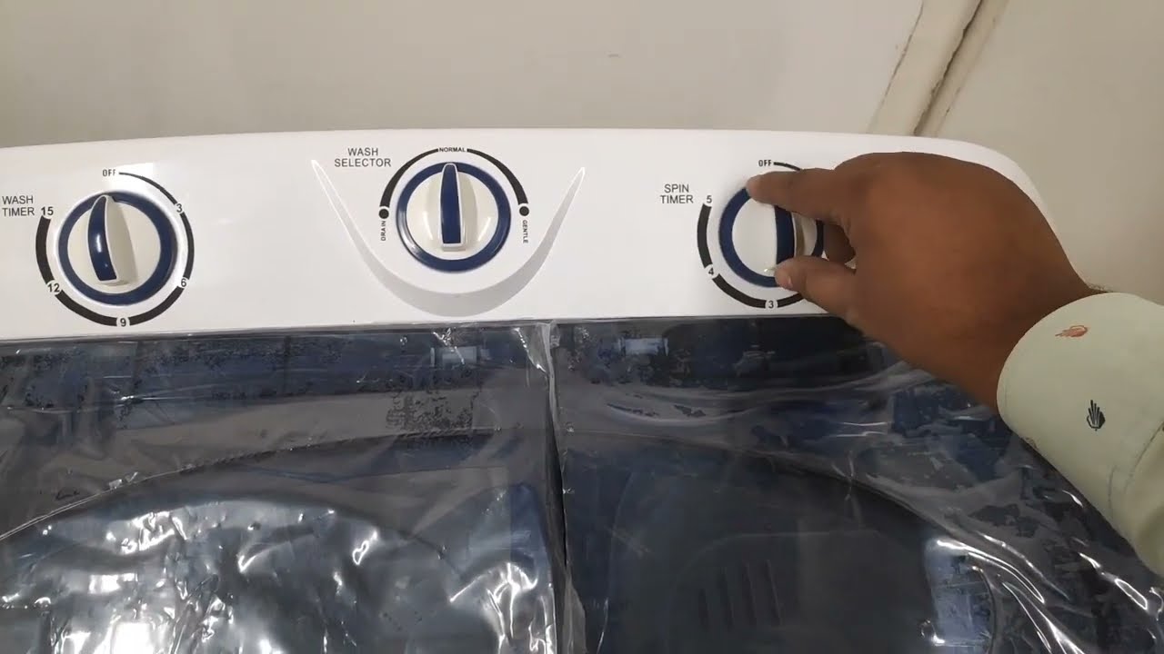 Marq 6 kg 7 kg Semi Automatic Washing Machine Complete Demo