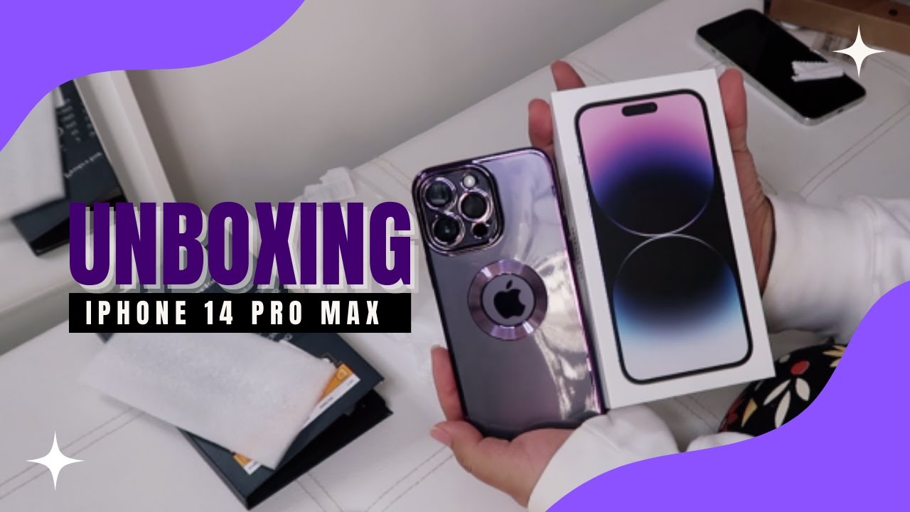 IPHONE 14 PRO MAX *DEEP PURPLE* 128GB UNBOXING