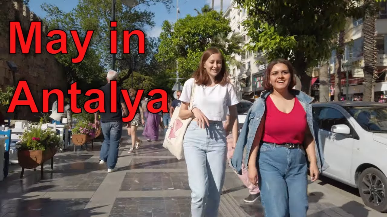 Antalya's City Center Walking Tour, Turkey, Spring 2022