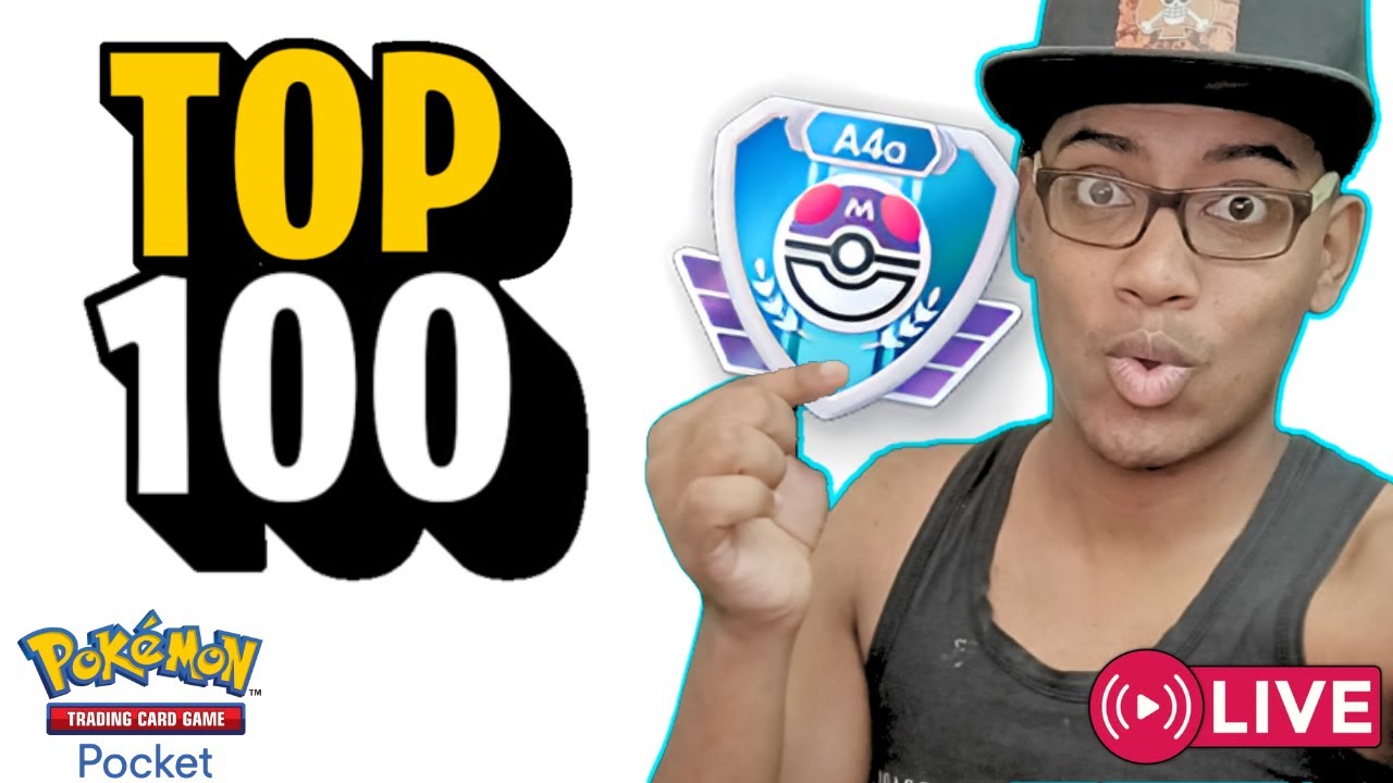 Pushing for TOP 100 in Pok&eacute;mon TCG Pocket! 🔥 LIVE Ranked Grind