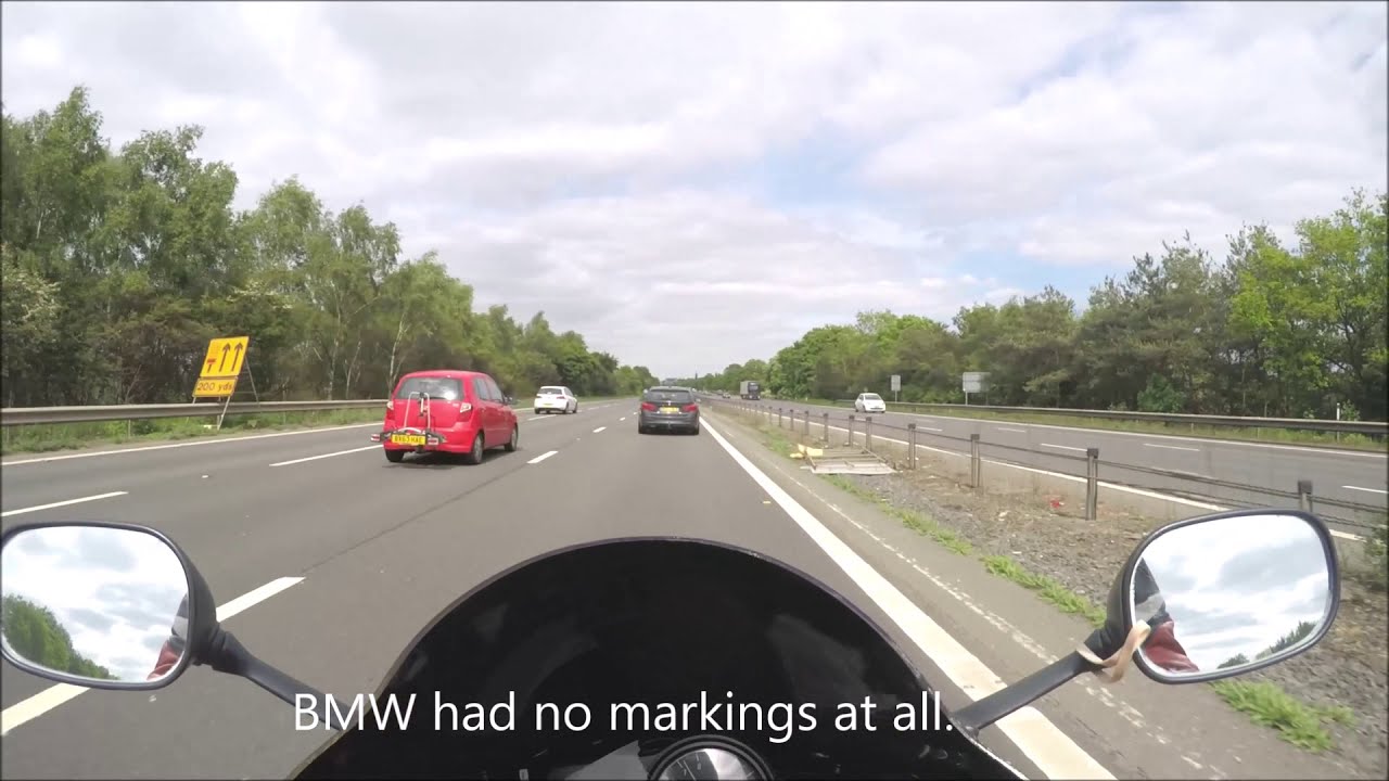 Yamaha R1 coming up fast on unmarked police car, I’m in trouble.