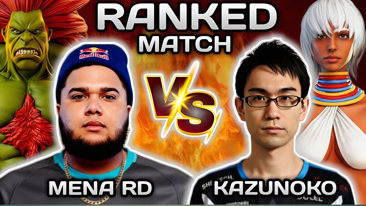SF6 ▰ Mena RD  ( Blanka) VS Kazunoko ( Elena )   ▰ HLG