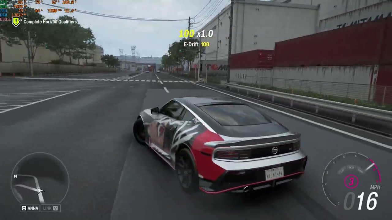Forza Horizon 6 on High Settings - (i7 6800K w/ GTX 1080Ti)