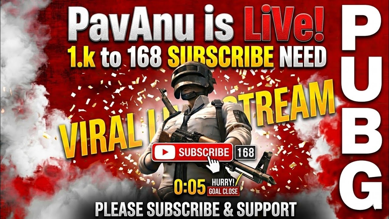 BGMI ಲೈವ್ ಕನ್ನಡ 🎮 ಸಬ್‌ಸ್ಕ್ರೈಬ್ ಮಾಡಿ ಬೆಂಬಲಿಸಿ 🙏 #bgmilive #GamingLive #LiveNow #viralytshortsvideo