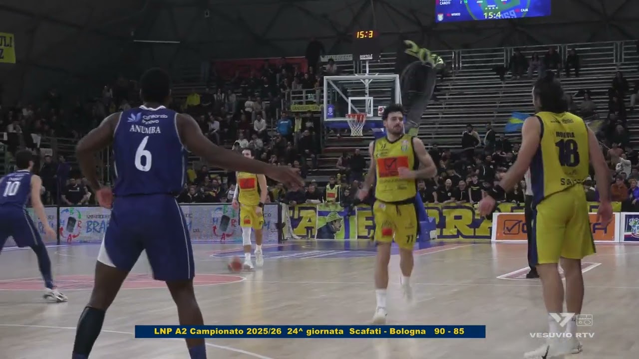 Basket LNP Serie A2 Scafati B. 1969 vs F. Bologna 90&ndash;85 Coach Caja post gara