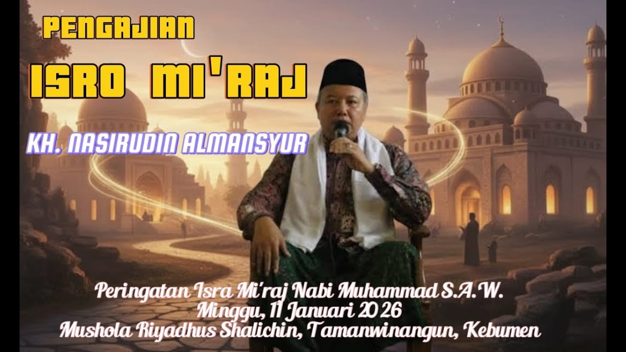 ACARA PERINGATAN ISRO MI'ROJ || MINGGU 11 JANUARI 2026