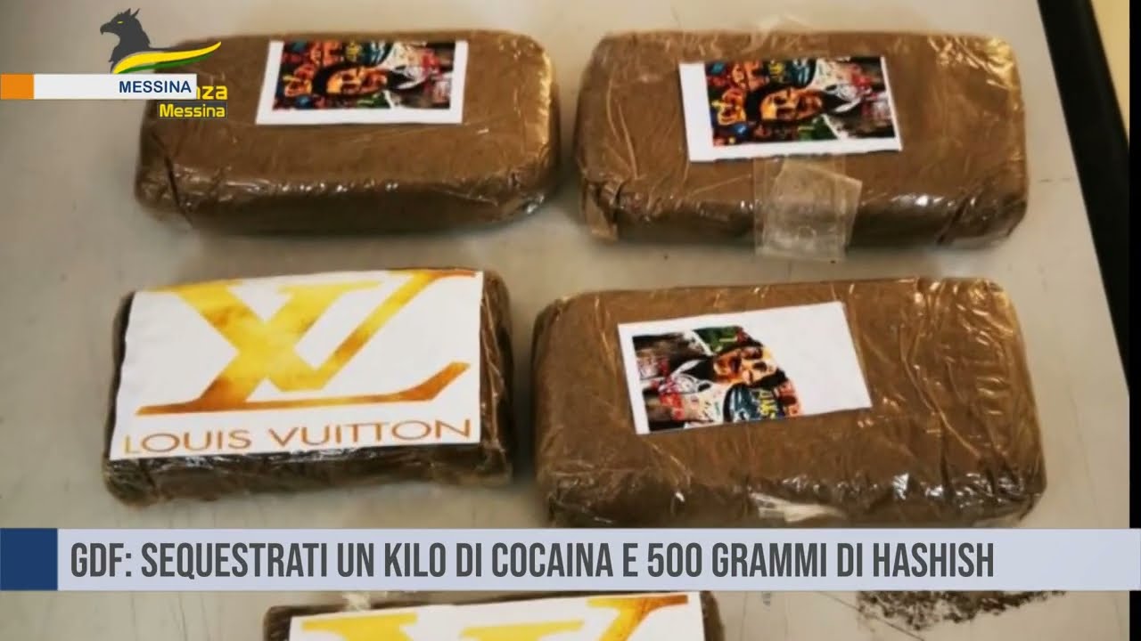 Messina. GdF: sequestrati un chilo di cocaina e 500 grammi di hashish
