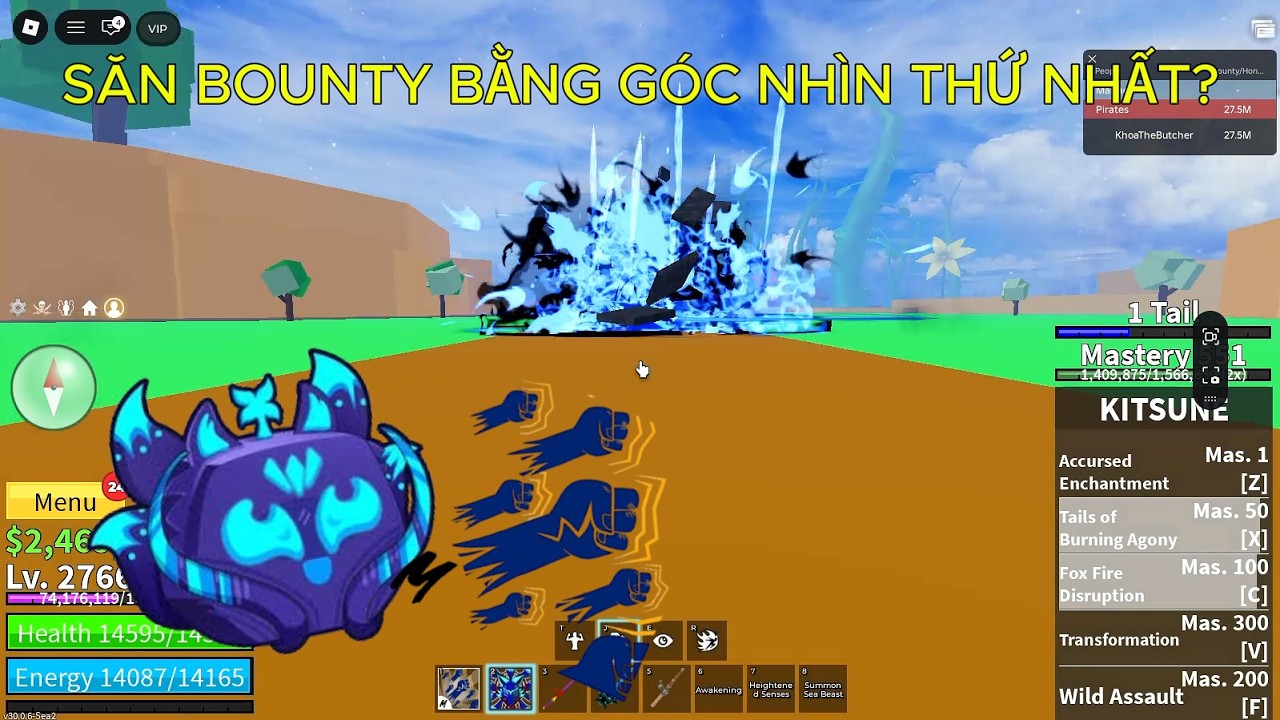 TÔI THỬ THÁCH SĂN BOUNTY BẰNG GÓC NHÌN THỨ NHẤT? : FIRST PERSPECTIVE!