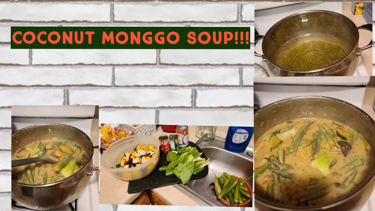 COOKING + COCONUT MONGGO +SOUP +VISAYAN VERSION | PINAYPAY