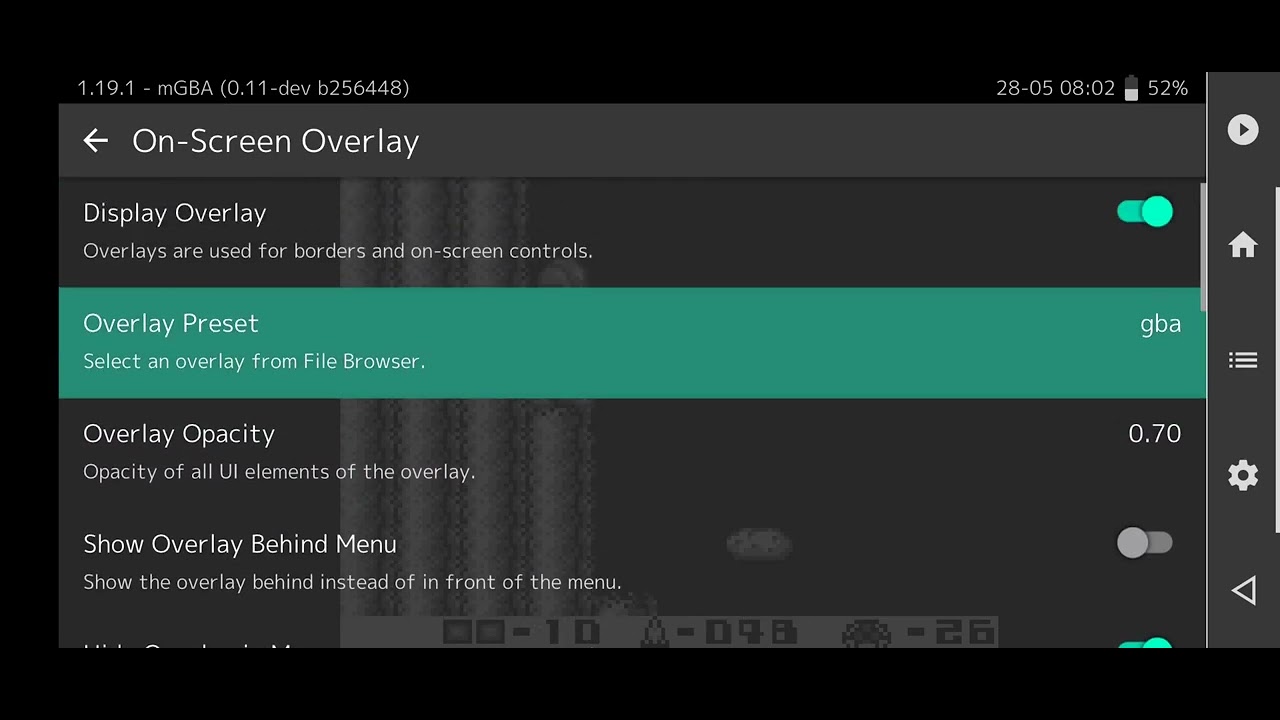 Retroarch Android - How to change on screen controls and overlay