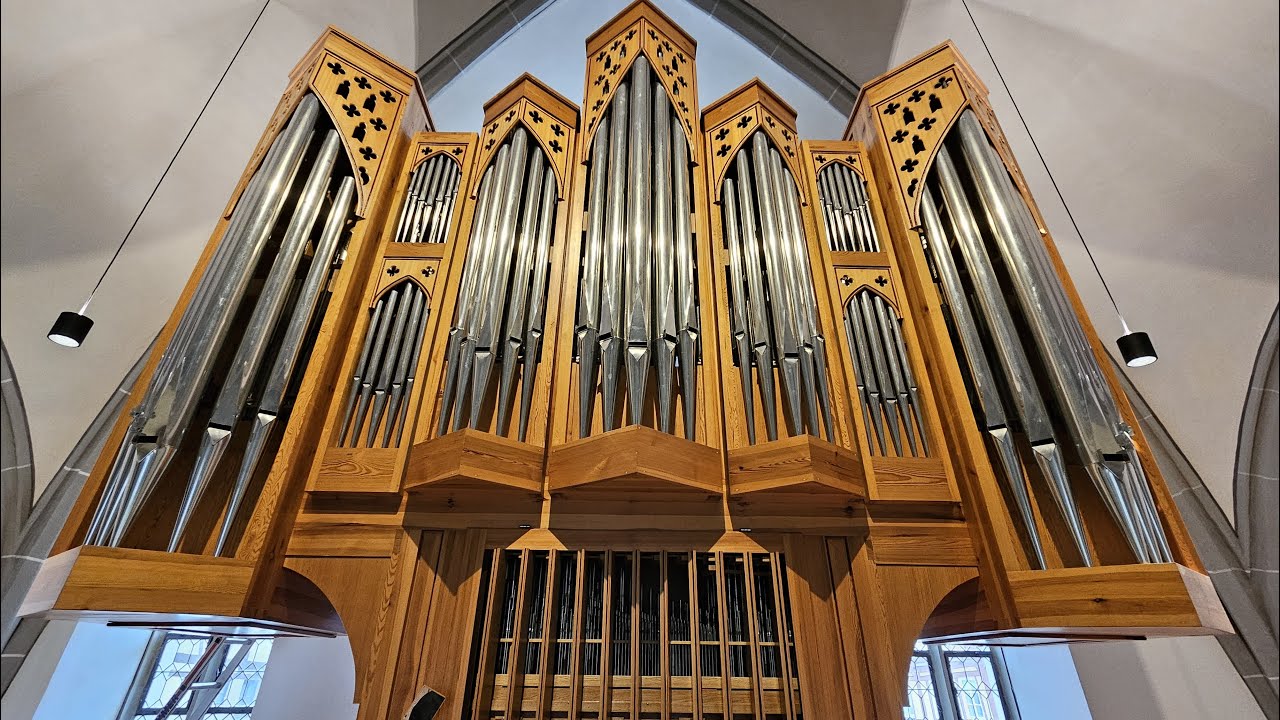 Präludium in B I Johann Peter Kellner I Spitalkirche I Nördlingen I Matthias Grünert