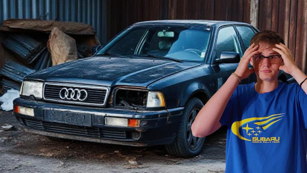 KOUPIL JSEM OPUŠTĚNÝ PROJEKT AUDI 80 QUATTRO V6 | part 1