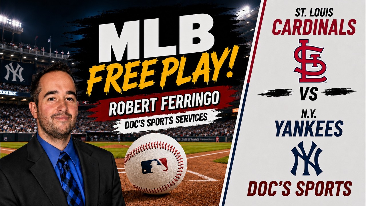 MLB Betting Picks: St. Louis Cardinals at N.Y. Yankees | Robert Ferringo Today's MLB Predictions