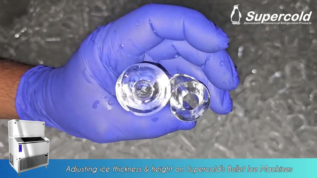 Supercold - Bullet Ice Cube - Size Adjustment - English