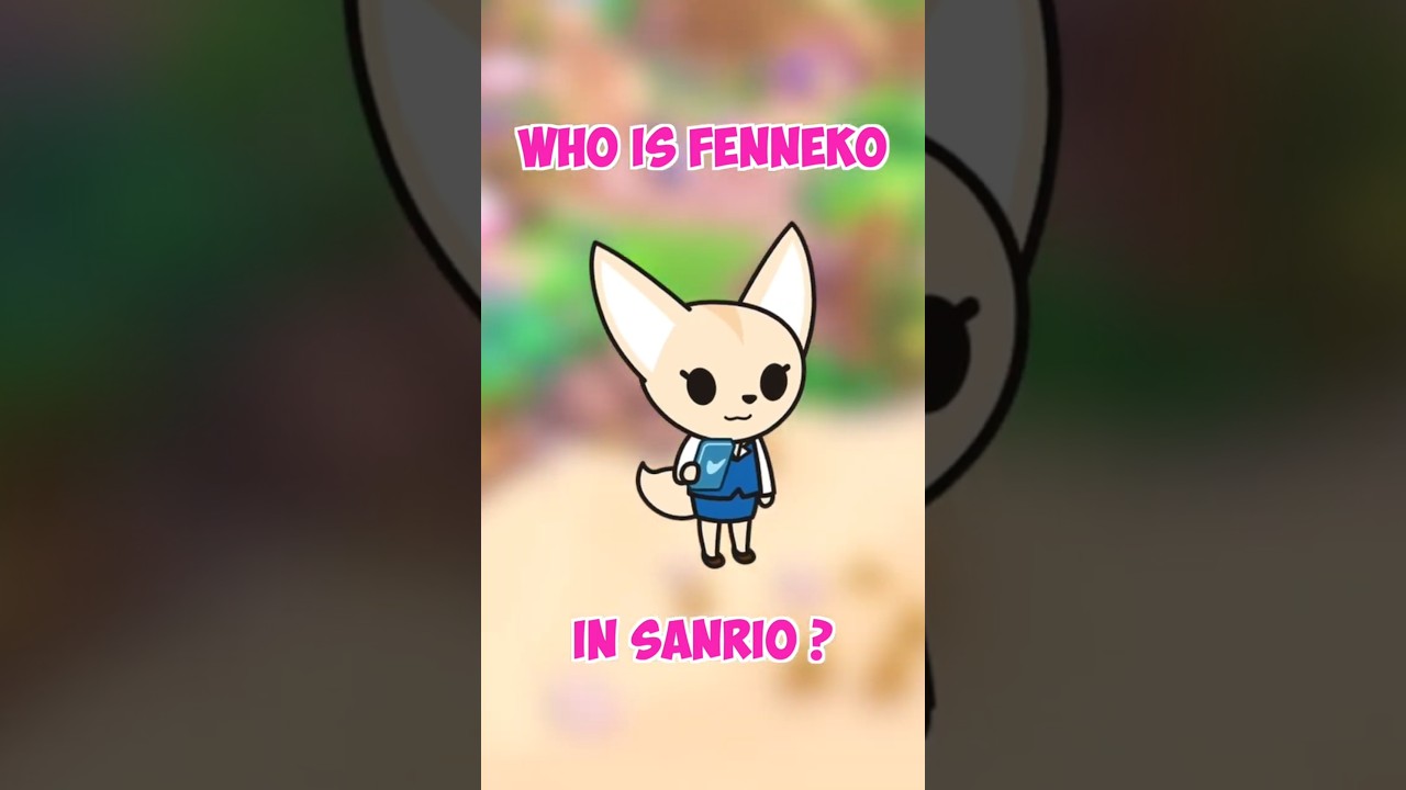 Meet Fenneko - All the Sanrio characters #Fenneko #Aggretsuko #Sanrio