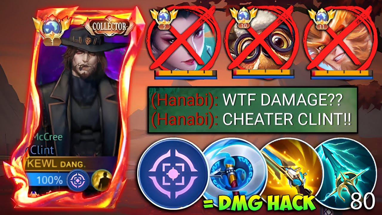 GLOBAL CLINT, ПОПРОБУЙТЕ ЭТУ СБОРКУ BURST DAMAGE НА 2025 ГОД!💀 (попробуйте) - ЛУЧШАЯ СБОРКА CLINT...