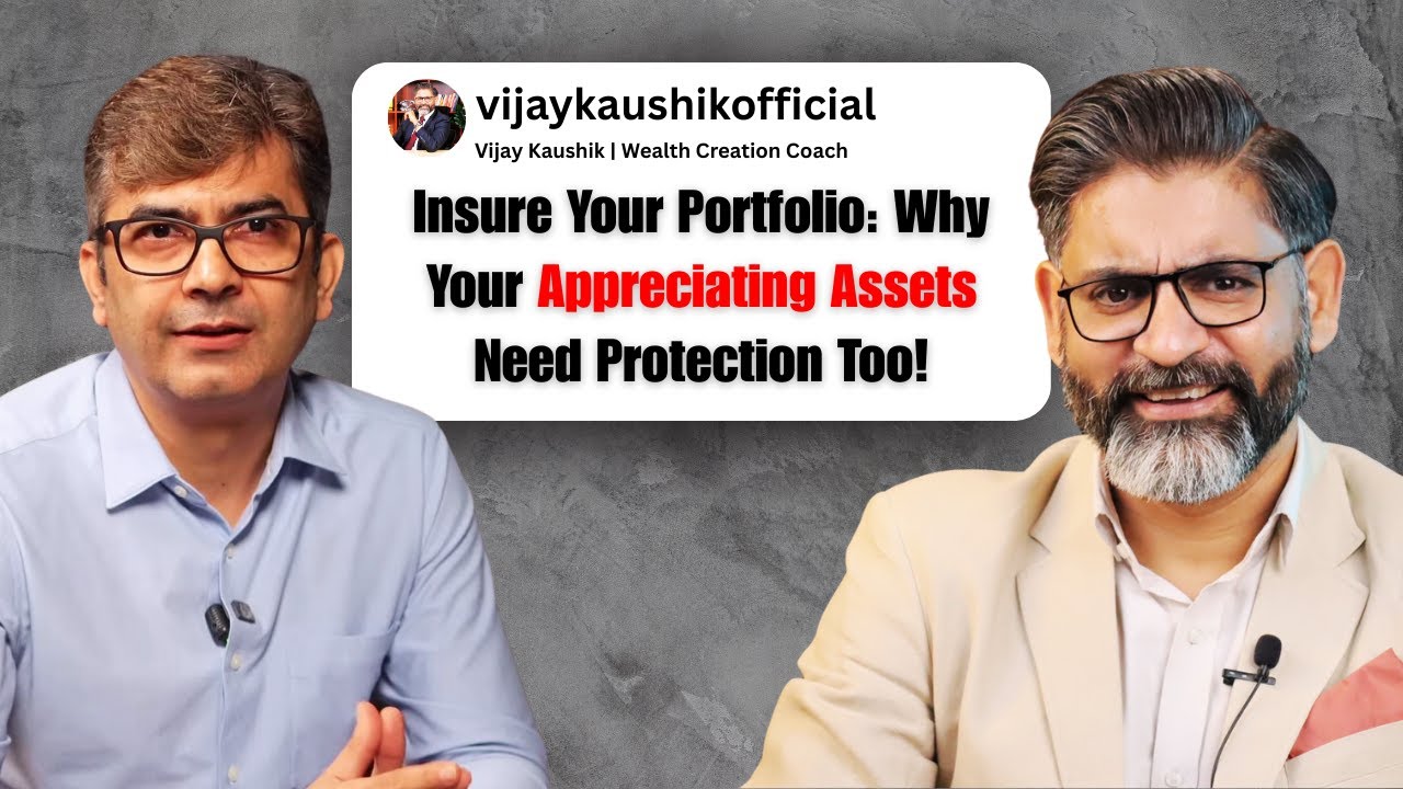Why You MUST Insure Your Portfolio | Portfolio Insurance Explained #vijaykaushik #hni #wealth