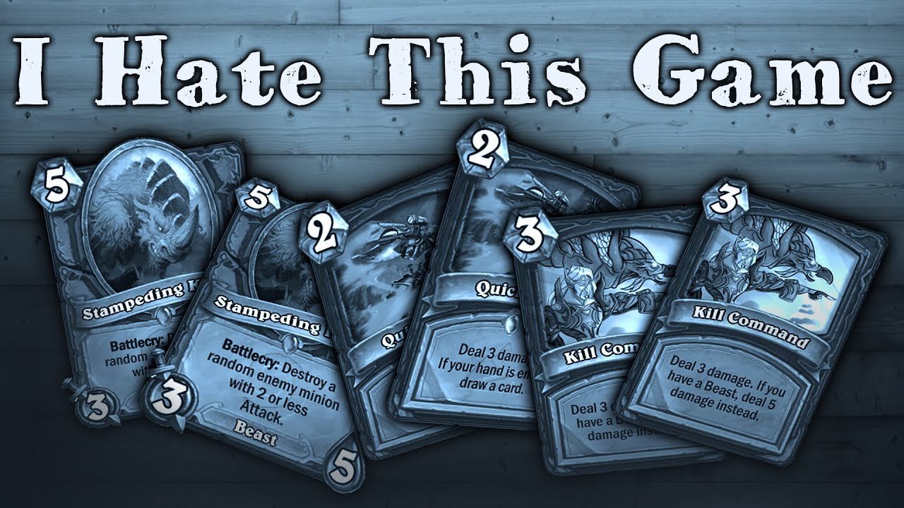 [Hearthstone] I Hate This Game
