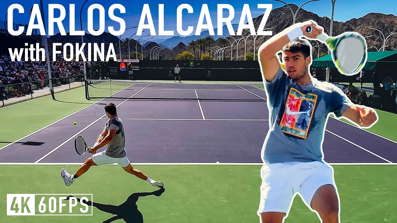 Carlos Alcaraz | Court Level Practice