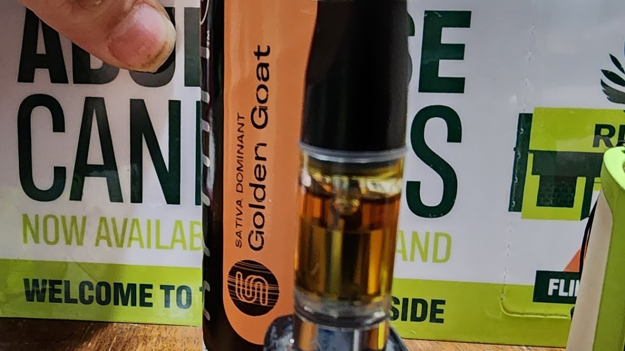 Golden Goat Live Resin by Rythm. all I can say is wow 👌