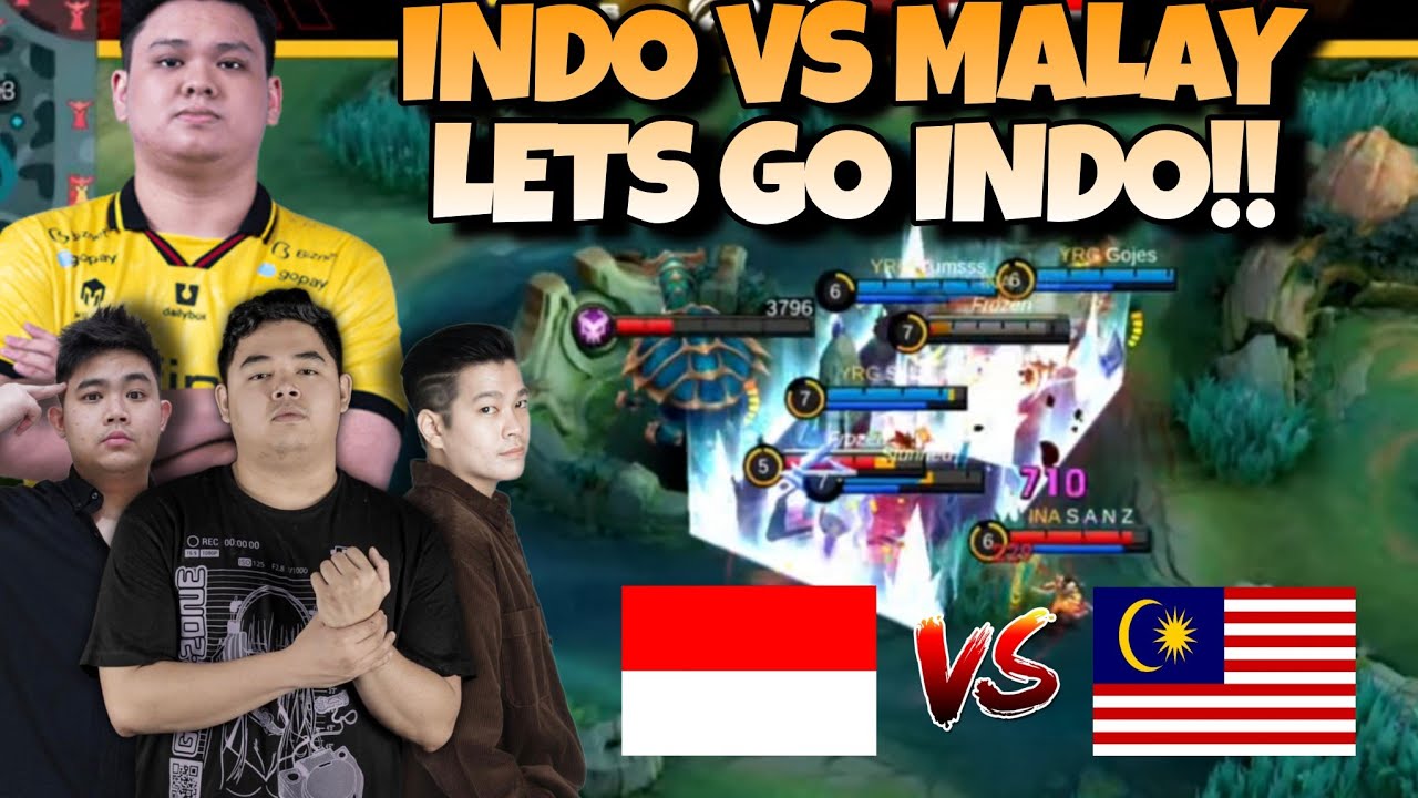LETS GO INDONESIA !!! INDONESIA VS MALAYSIA MATCH 1 - IESF ASIA TENGGARA