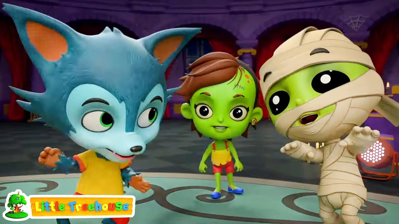 Kaboochi Dance Song, Halloween Cartoon Videos and Spooky Rhymes for Kids