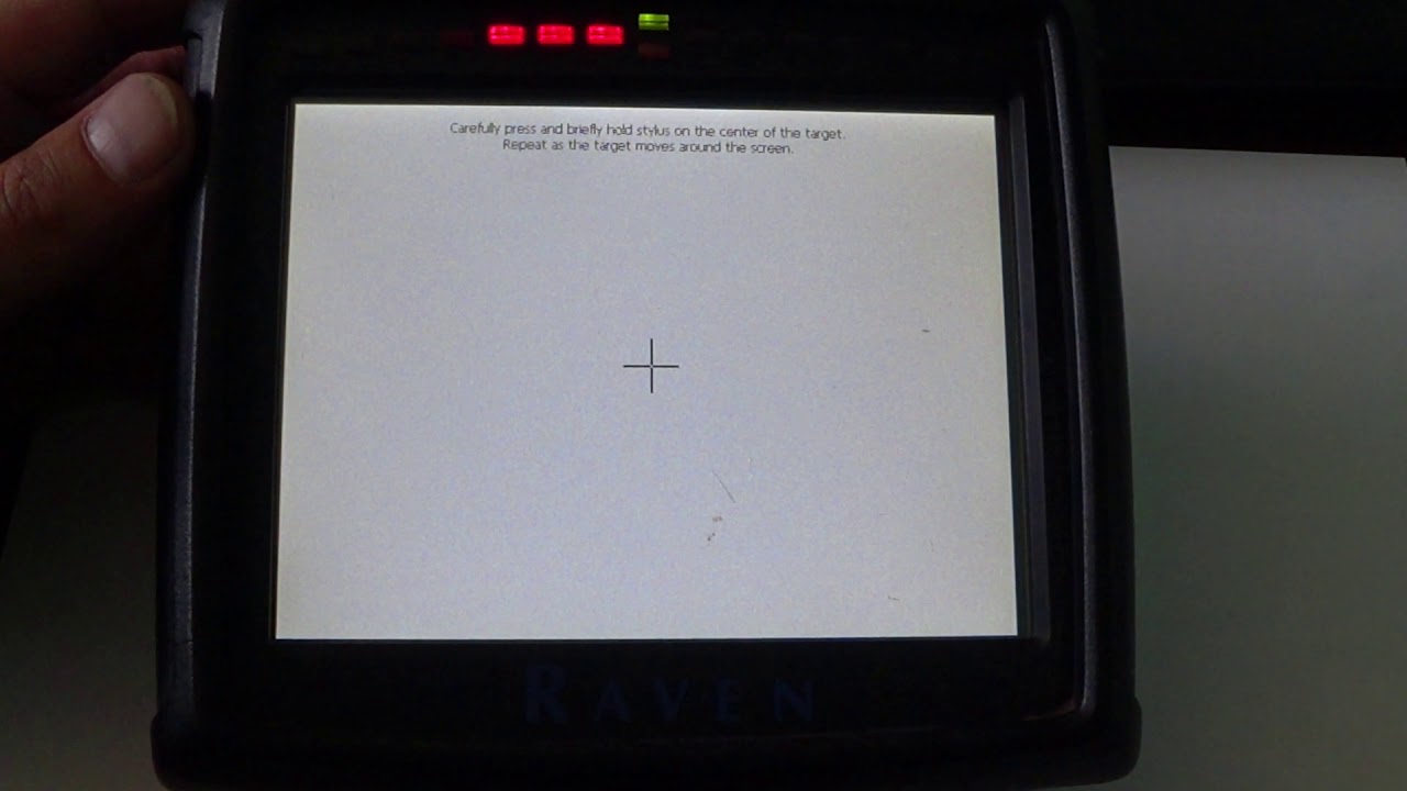Калибровка экрана навигатора Raven Cruizer 2