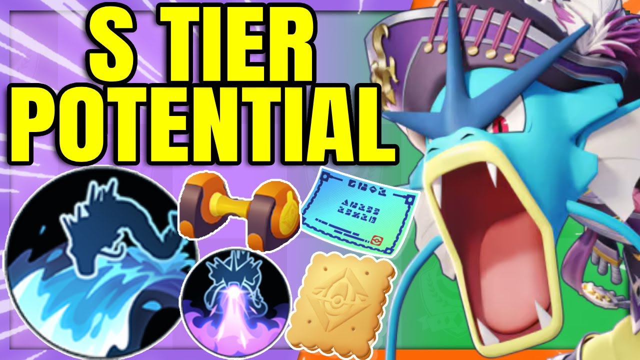 The entire Playerbase is Sleeping on this GYARADOS MOVESET | Pokemon Unite