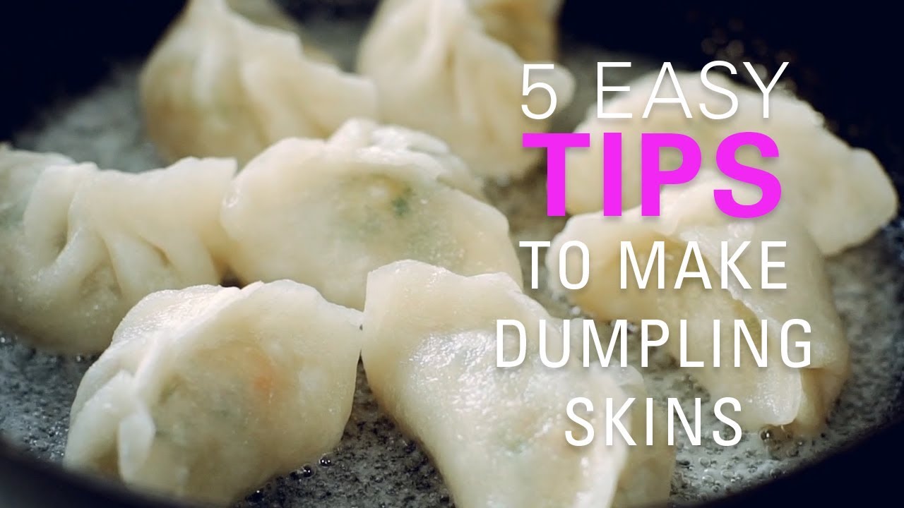 5 Easy Tips On How To Make Dumpling Skins or Wrappers | Cecilia Vuong